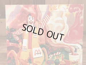 マクドナルドのロナルドの70年代ビンテージジグソーパズル