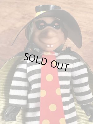 マクドナルドのハンバーグラーの70年代ビンテージフィギュア