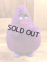 Remco McDonaldland “Grimace” Action Figure　グリマス　ビンテージ　フィギュア　マクドナルド　70年代