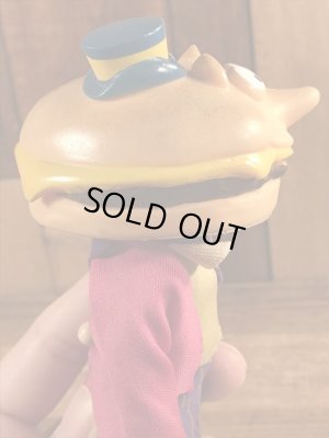 マクドナルドのメイヤーマックチーズの70年代ビンテージアクションフィギュア