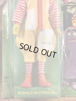 マクドナルドのロナルドの70年代ビンテージフィギュア