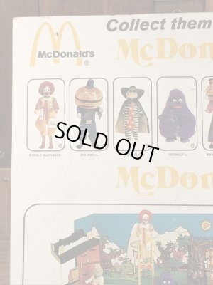 マクドナルドのロナルドの70年代ビンテージフィギュア