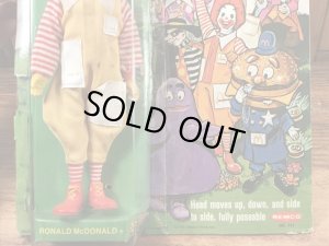 Remco社製のマクドナルドランド“ロナルド”の70’sヴィンテージドール