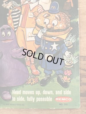 Remco社製のマクドナルドランド“キャプテンクロック”の70’sヴィンテージドール