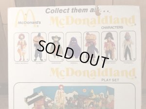 マクドナルドのロナルドの70年代ビンテージフィギュア