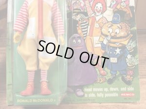 Remco社製のマクドナルドランド“ロナルド”の70’sヴィンテージドール