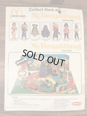 Remco社製のマクドナルドランド“ロナルド”の70’sヴィンテージドール