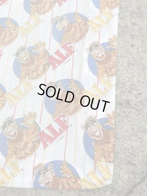 宇宙人のアルフの80年代ビンテージボックスシーツ