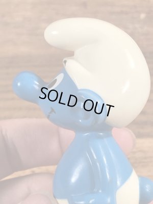 Wallace Berrie社製のスマーフの80年代ビンテージトコトコ人形