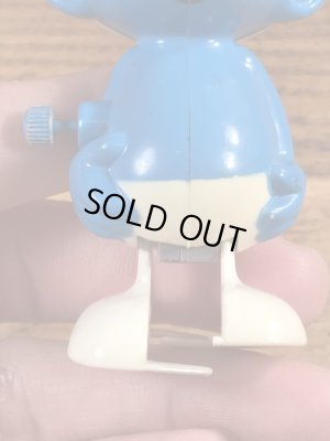 Wallace Berrie社製のスマーフの80’sヴィンテージワインドアップトイ