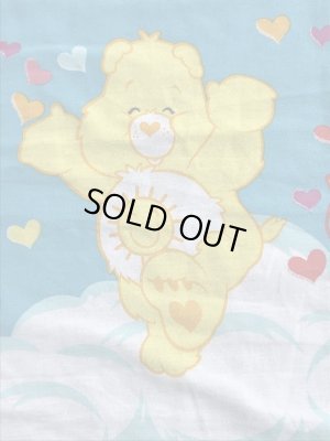 ケアベアのハートのヴィンテージツインフラットシーツ