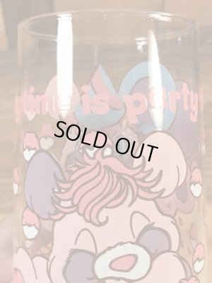 アンカーホッキング社製のポップルズの80年代ビンテージガラスコップ