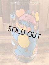 Anchor Hocking Popples “P.C. Popple” Glass　ポップルズ　ビンテージ　グラス　アンカーホッキング社　80年代