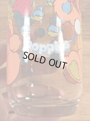 ポップルズの“Puzzle Popple”の80’sヴィンテージグラスタンブラー