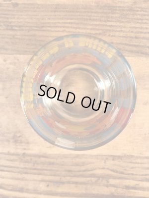 アンカーホッキング社製のポップルズの80年代ビンテージガラスコップ