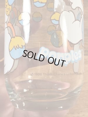 ポップルズの“Puffball Popple”の80’sヴィンテージグラスタンブラー