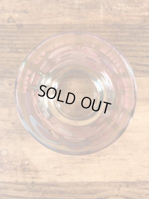 アンカーホッキング社製のポップルズの80年代ビンテージガラスコップ