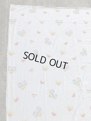 ケアベアのハートのヴィンテージツインフラットシーツ