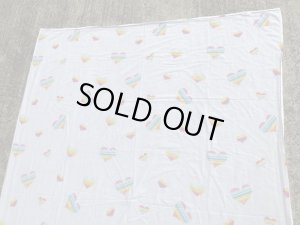 ケアベアのハートのヴィンテージツインフラットシーツ