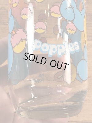 ポップルズの“P.C. Popple”の80’sヴィンテージグラスタンブラー