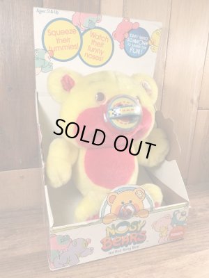 ノージーベアの“Hot Rod Nosy Bear”の80年代ビンテージ縫いぐるみ