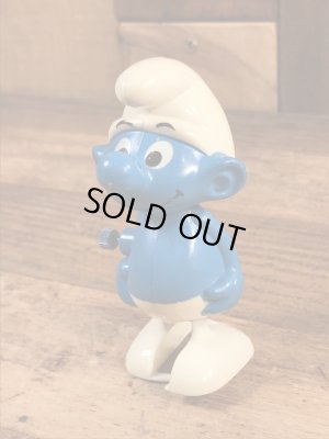 Wallace Berrie社製のスマーフの80年代ビンテージトコトコ人形