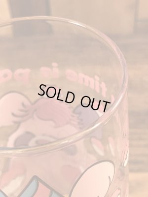 ポップルズの“Party Popple”の80’sヴィンテージグラスタンブラー