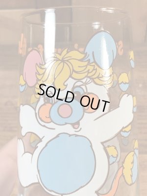 アンカーホッキング社製のポップルズの80年代ビンテージガラスコップ