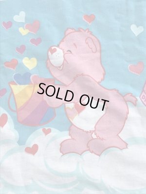 ケアベアのハートのヴィンテージツインフラットシーツ