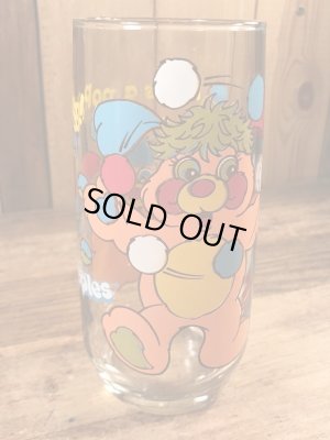 アンカーホッキング社製のポップルズの80年代ビンテージガラスコップ