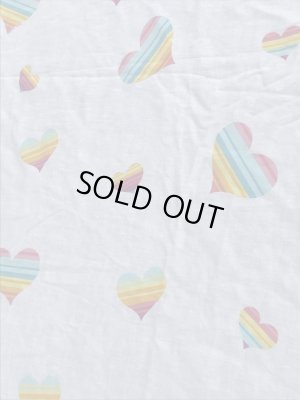 ケアベアのハートのビンテージフラットシーツ