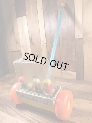 Fisher Price社製のリトルピープルの60’sヴィンテージプルトイ