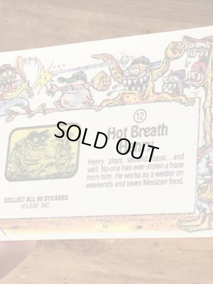 LEAF社製のBaseball Awesome All Starsの80’sヴィンテージステッカーカード