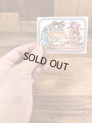 LEAF社製のBaseball Awesome All Starsの80’sヴィンテージステッカーカード