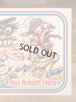 LEAF社製のBaseball Awesome All Starsの80’sヴィンテージステッカーカード