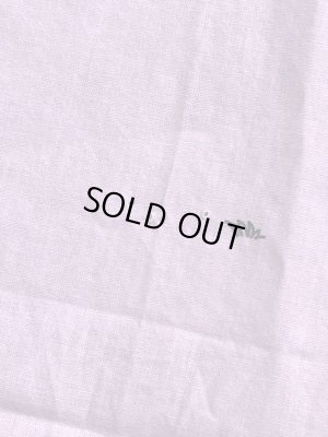 ピンク色の動物柄のヴィンテージフラットシーツ