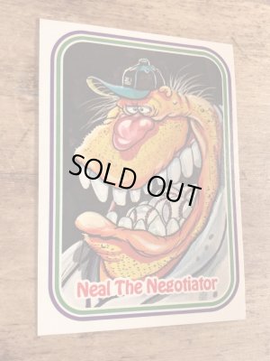 LEAF社製のベースボールモンスターの80年代ビンテージシールカード