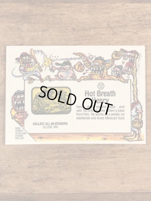 LEAF社製のBaseball Awesome All Starsの80’sヴィンテージステッカーカード