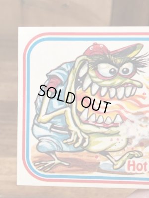 LEAF社製のベースボールモンスターの80年代ビンテージシールカード