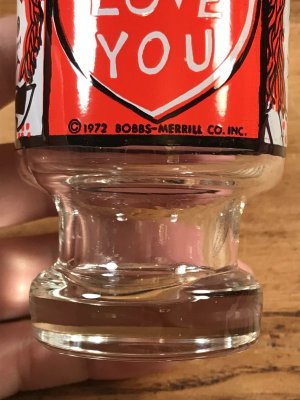 Bobbs-Merrill社製のラガディアン＆アンディの70’sヴィンテージミニグラス