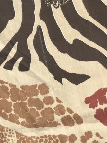 他の写真3: Camouflage Animal Queen Flat Sheet　アニマル柄　ビンテージ　フラットシーツ　70年代