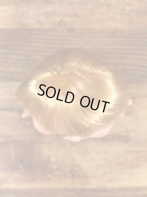 目がコロコロ動く女の子の60年代ビンテージドール