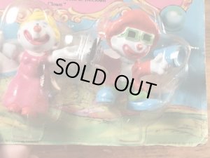 Clown Aroundの3体セットの80’sヴィンテージPVCフィギュア