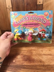 他の写真3: Mego Clown Around “Clown-A-Mount Studios” PVC Figure　クラウンアラウンド　ビンテージ　PVCフィギュア　セット　80年代