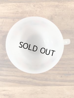 ターモクリサの花柄の70〜80年代ビンテージマグカップ