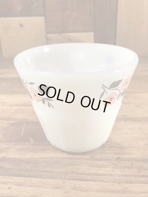 ターモクリサの花柄の70〜80年代ビンテージマグカップ