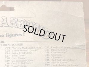 Clown Aroundの3体セットの80’sヴィンテージPVCフィギュア
