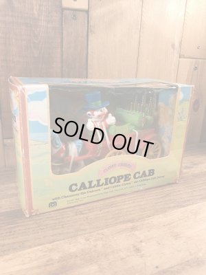 クラウンアラウンドの馬車の80年代ビンテージPVCフィギュア