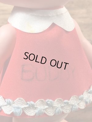 メイドインジャパン製の女の子の60’sヴィンテージソフビドール