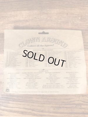 Clown Aroundの3体セットの80’sヴィンテージPVCフィギュア